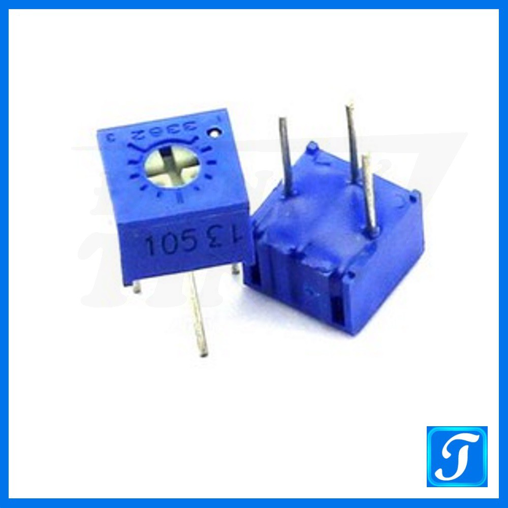 Biến trở tinh chỉnh vuông Triết áp tinh chỉnh vuông 3362P 3 Chân