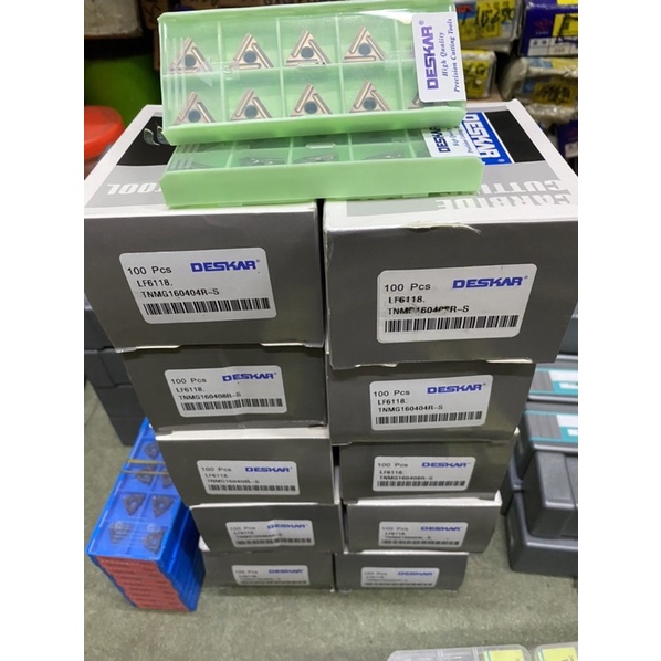 Chip tiện TNMG160404R /TNMG160404L hãng DESKA