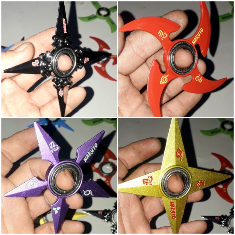 Một con quay Naruto- 7 viên ngọc rồng bằng kim loại nhiều màu rất đẹp