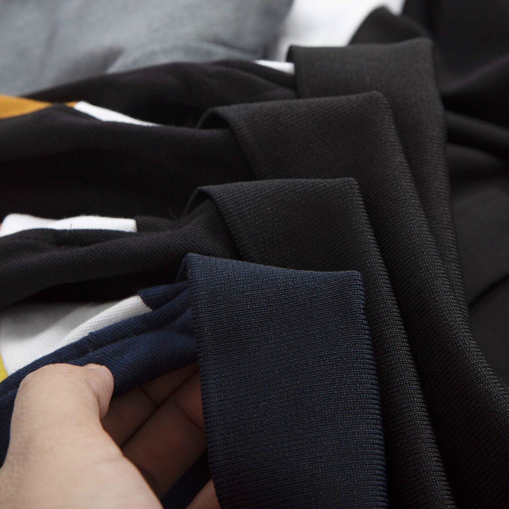 Áo thun Polo GẤU 194 Cổ Trụ Cao Cấp Unisex vải cá sấu Poly co dãn 4 chiều dày dặn form gerular fit | BigBuy360 - bigbuy360.vn