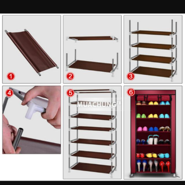 Sỉ sốc 4 tủ giày hàng dày dặn đẹp