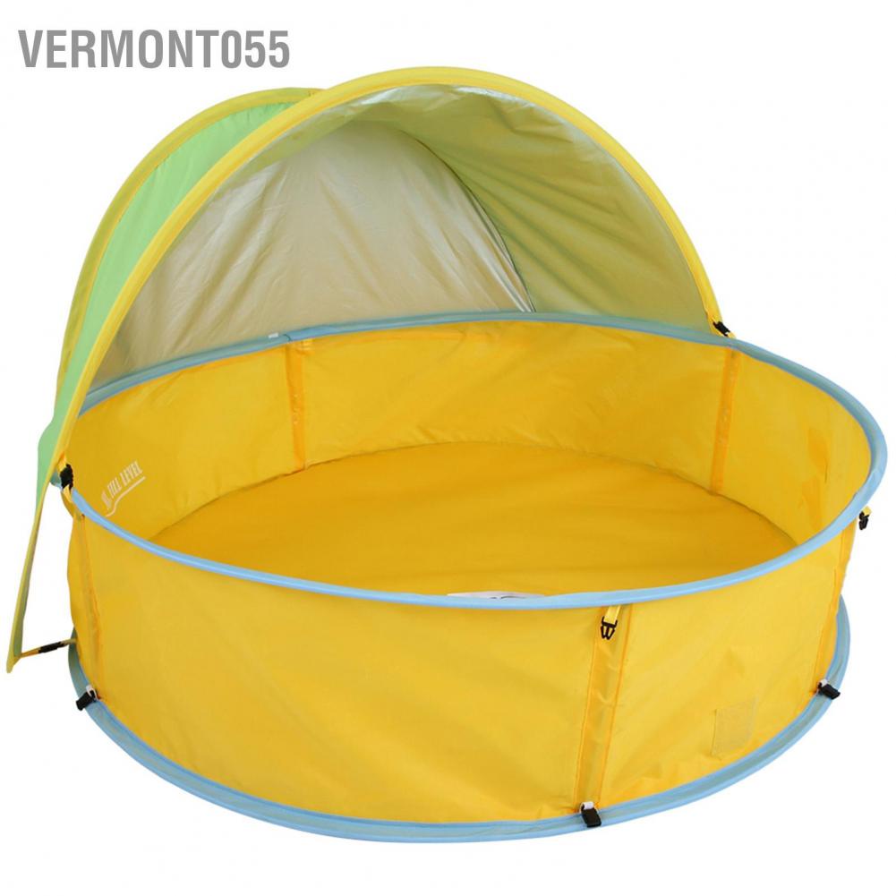 Vermont055 Summer Outdoor Portable Anti UV Pool Beach Tent Child Swimming Play House for Baby Kids