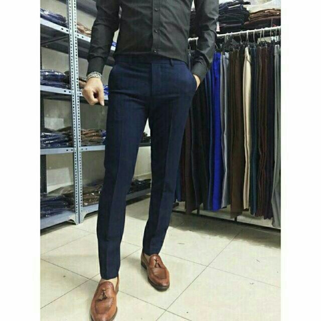 Quần Âu Nam co giãn kiểu dáng hàn quốc ( màu xanh than) - MA56 | BigBuy360 - bigbuy360.vn