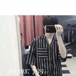 Áo sơ mi kẻ sọc nam nữ