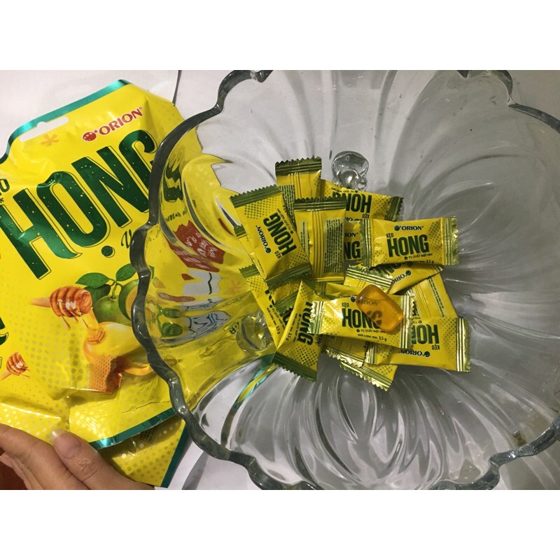 kẹo họng Orion vị quất mật ong 87,5g chính hãng