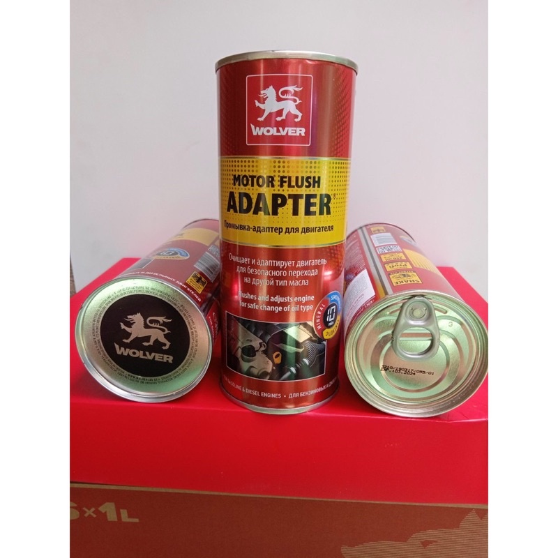 WOLVER MOTOR FLUSH ADAPTER  - Dung dịch súc rửa động cơ, sử dụng khi thay nhớt.