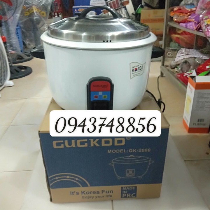 Nồi cơm điện công nghiệp dung tích 13 công suất2000W BH12 tháng