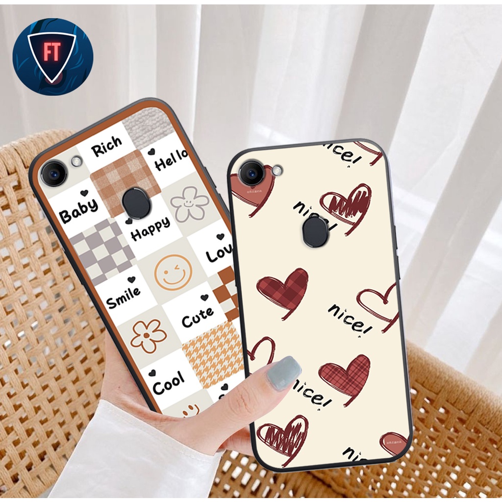 Ốp lưng Oppo F5 / F5 Youth / Oppo F7 / Oppo F7 Youth - in hình caro small siêu đẹp , sang trọng