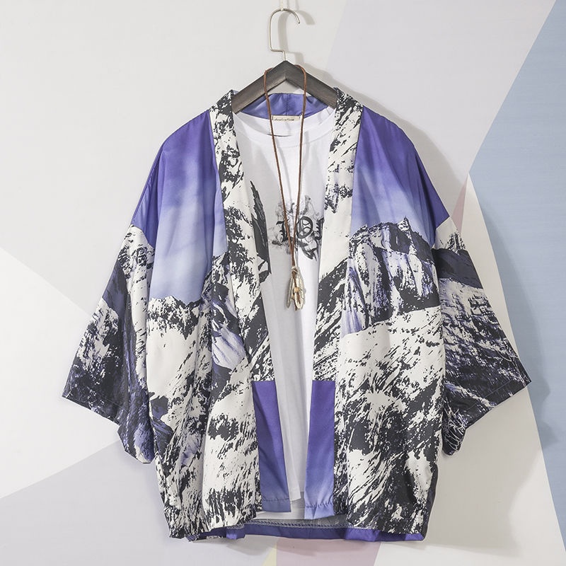 Áo khoác cardigan mỏng dáng rộng chống nắng thời trang mùa hè cho nam và nữ