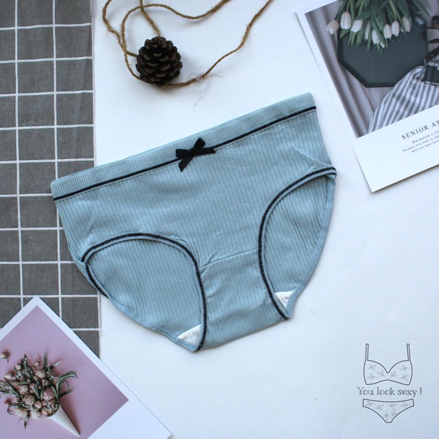 [Mã WASTDEP giảm 5K đơn bất kì] Quần lót tăm nơ kháng khuẩn dành cho nữ QLU2 | BigBuy360 - bigbuy360.vn
