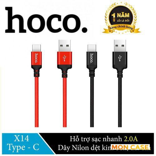 Cáp Iphone | Micro USB | Type C Hoco X14 | Sạc Nhanh | Chính Hãng