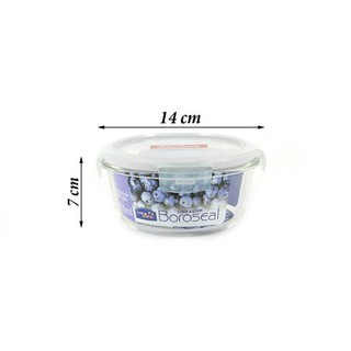 Hộp thủy tinh tròn 650ml Lock&Lock Boroseal LLG831