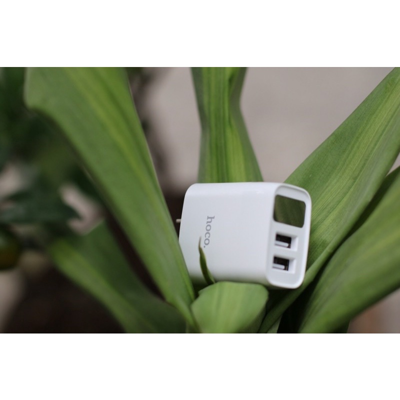 Bộ sạc Hoco 2USB có led báo dòng sạc bảo hành 12 tháng