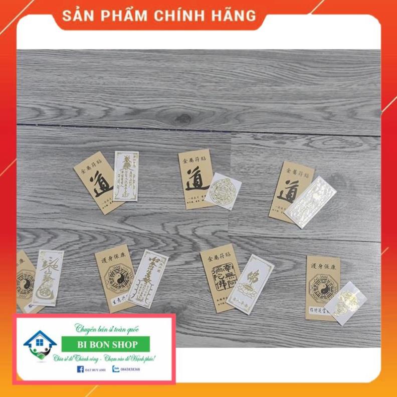 *GIA TOT* Miếng dán điện thoại thu hút tài lộc - Linh phù cầu sức khoẻ, tình duyên, may mắn