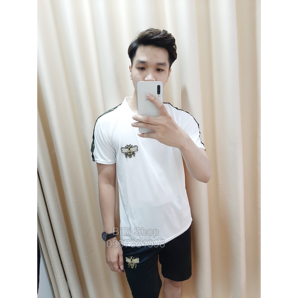 Đồ Bộ Nam, Bộ Thể Thao Nam Thêu Logo Ong Chạy Dây Phối GC BB19 < ! | BigBuy360 - bigbuy360.vn
