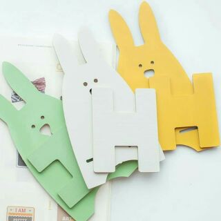 Giá đỡ điện thoại gỗ hình thỏ