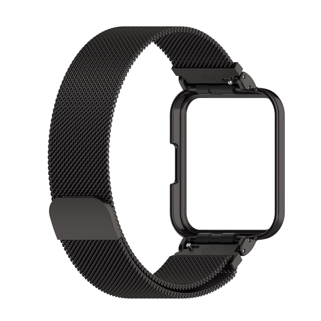 Dây Đeo Thay Thế Chất Liệu Kim Loại Dạng Lưới Thời Trang Cho Xiaomi Redmi Watch 2 Lite