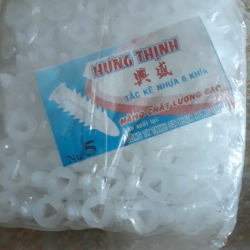 TẮC KÊ NHƯA LOẠI SỐ 5 (bịch nhỏ 10c)