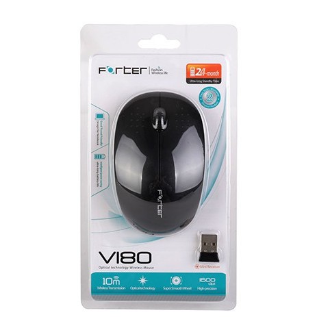 Chuột máy tính không dây Forter V181 bluetooth xài êm