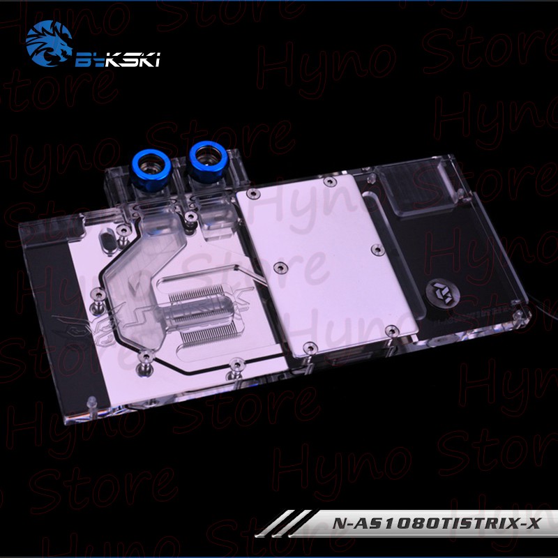 Block tản nhiệt nước Asus 1060 1080Ti Strix Tản nhiệt nước custom Bykski - Hyno Store