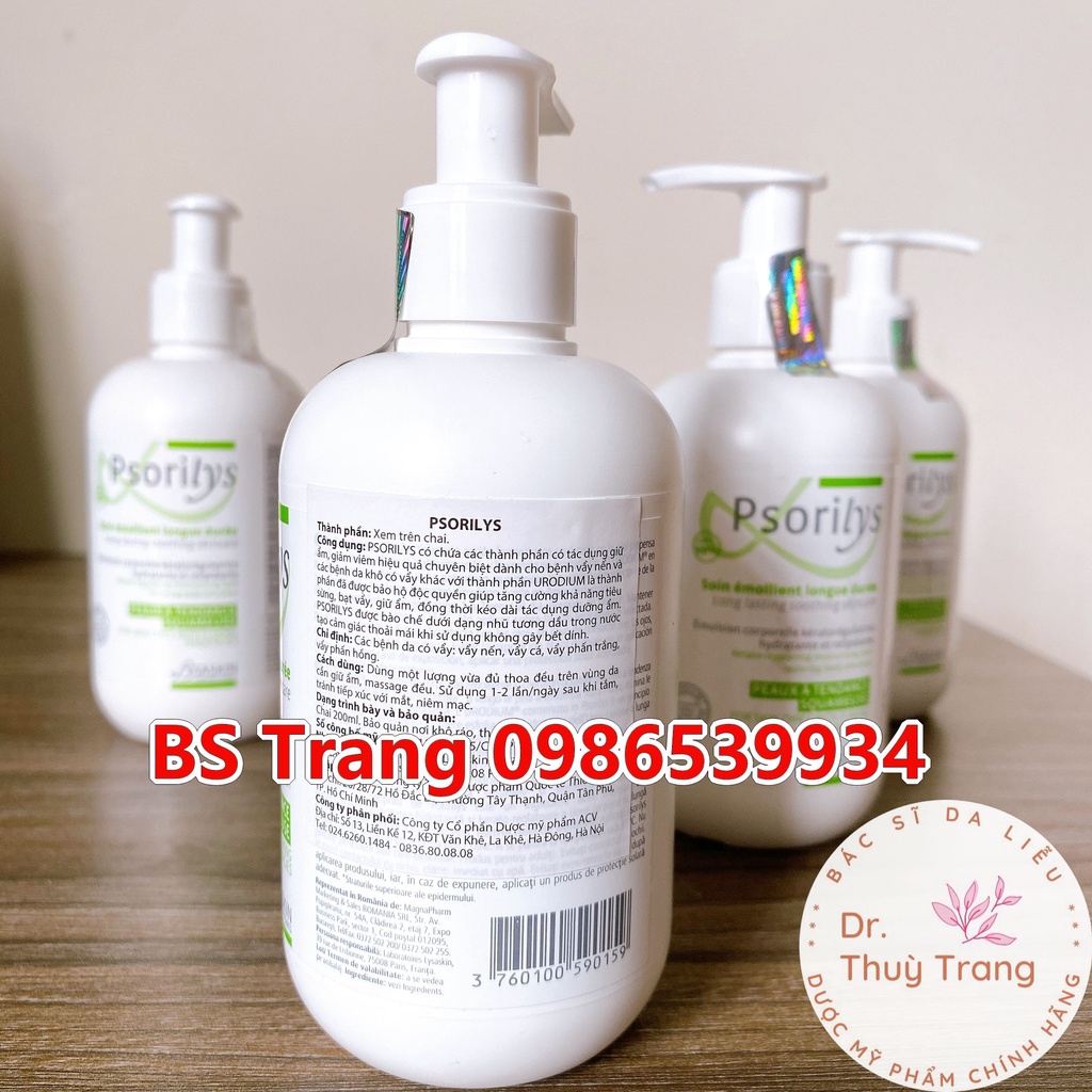 [TEM CHÍNH HÃNG] NHŨ TƯƠNG PSORILYS 200ML