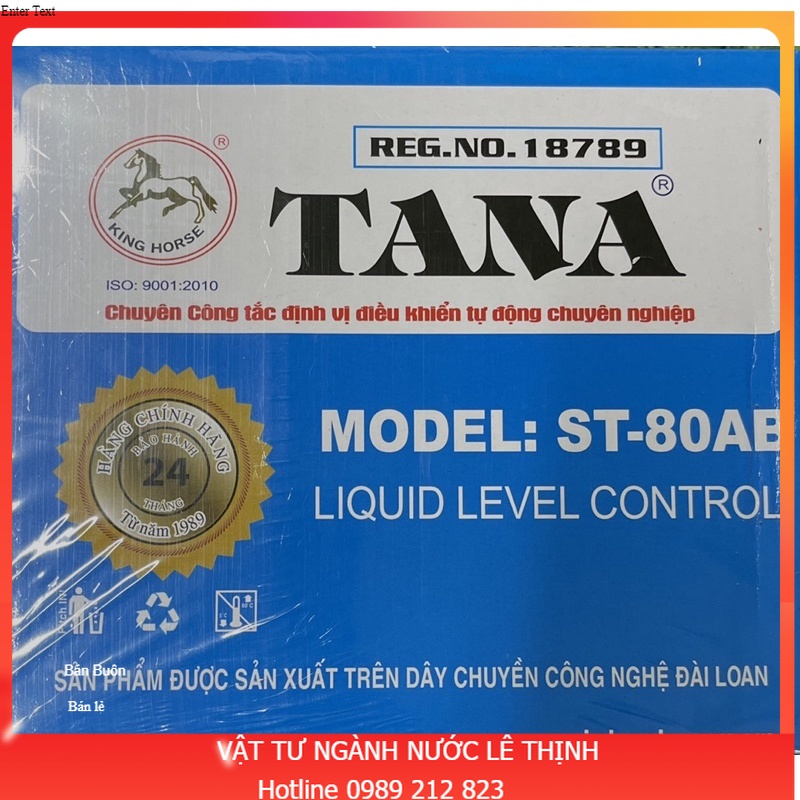 Phao điện TANA, thiết bị đóng ngắt máy bơm giá tốt