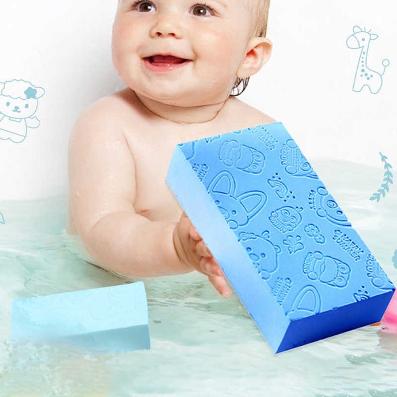 Bông tắm Kỳ Ghét, Miếng Tẩy Tế Bào Chết, Tạo Bọt Siêu Sạch PORORO Chuẩn Hàn Quốc - Bông Tăm Siêu Mềm