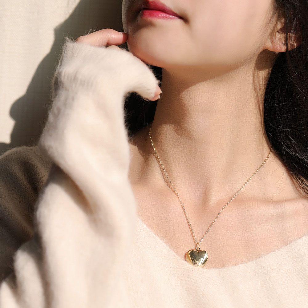 Dây Chuyền Mặt Trái Tim Mở Được VANES1 Thời Trang