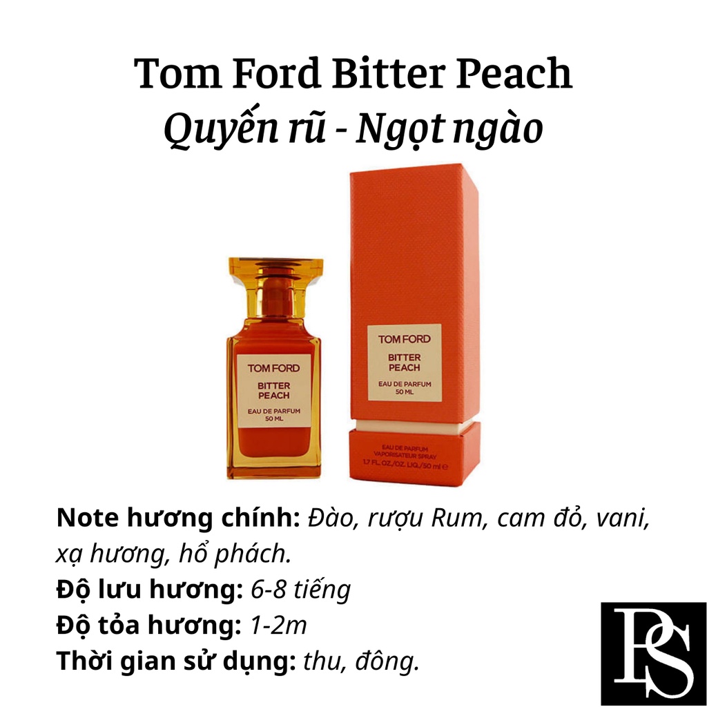 Nước hoa cao cấp - Tom Ford Bitter Peach
