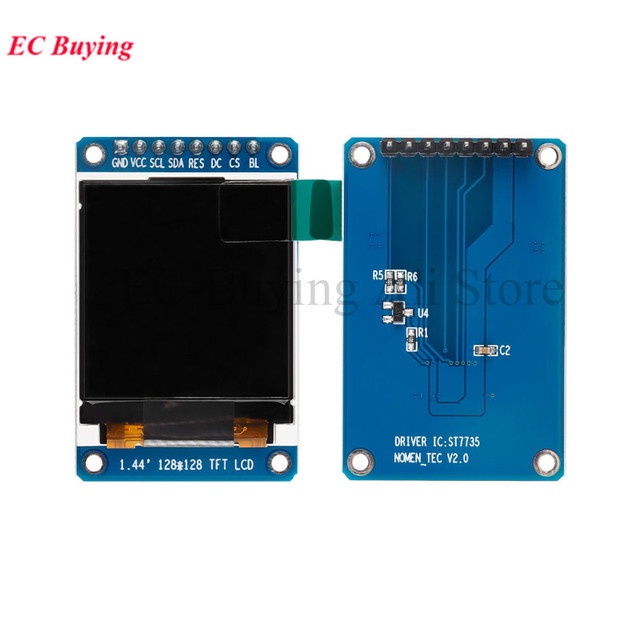 Mô Đun Hiển Thị Màn Hình OLED 0.96 1.3 1.44 1.8 Inch 240*240 RGB TFT Cho LCD ST7789 7Pin 4 Dây