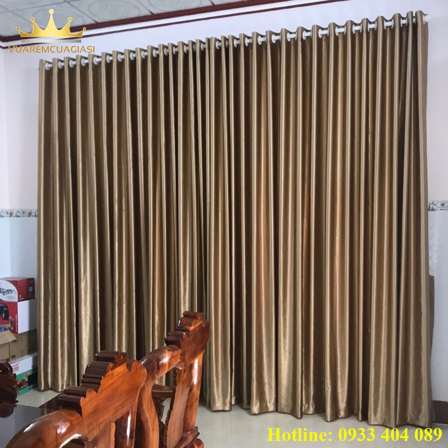 Rèm cửa sổ chính đủ size, vải chống nắng phù hợp trang trí decor xinh xắn VIP17 vuaremgiasi