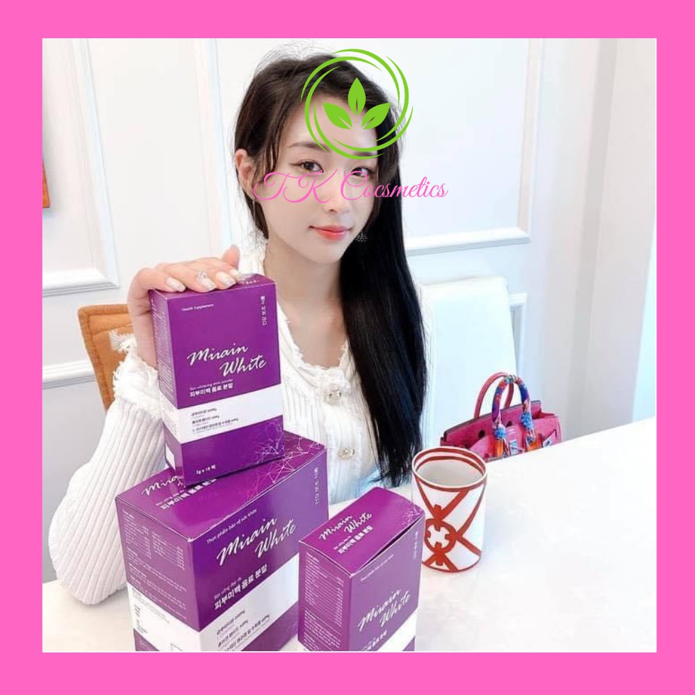 Bột Uống Trắng Da Mizain White