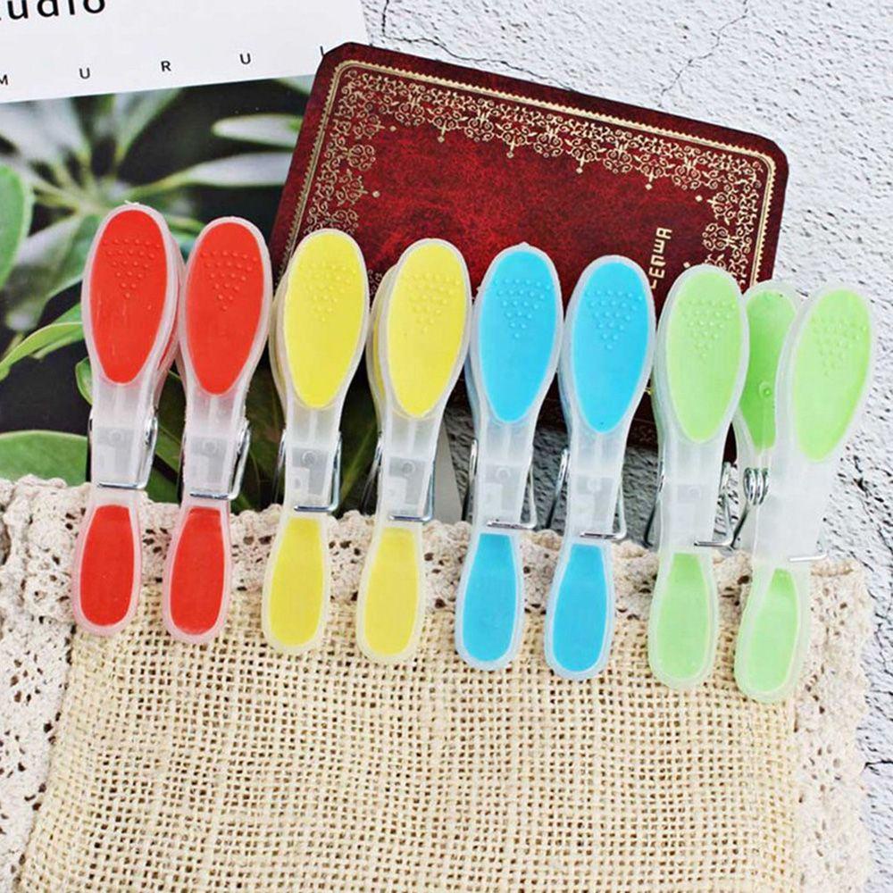 ME Set 12 Kẹp Quần Áo Bằng Nhựa Chống Trượt Chống Trầy Xước