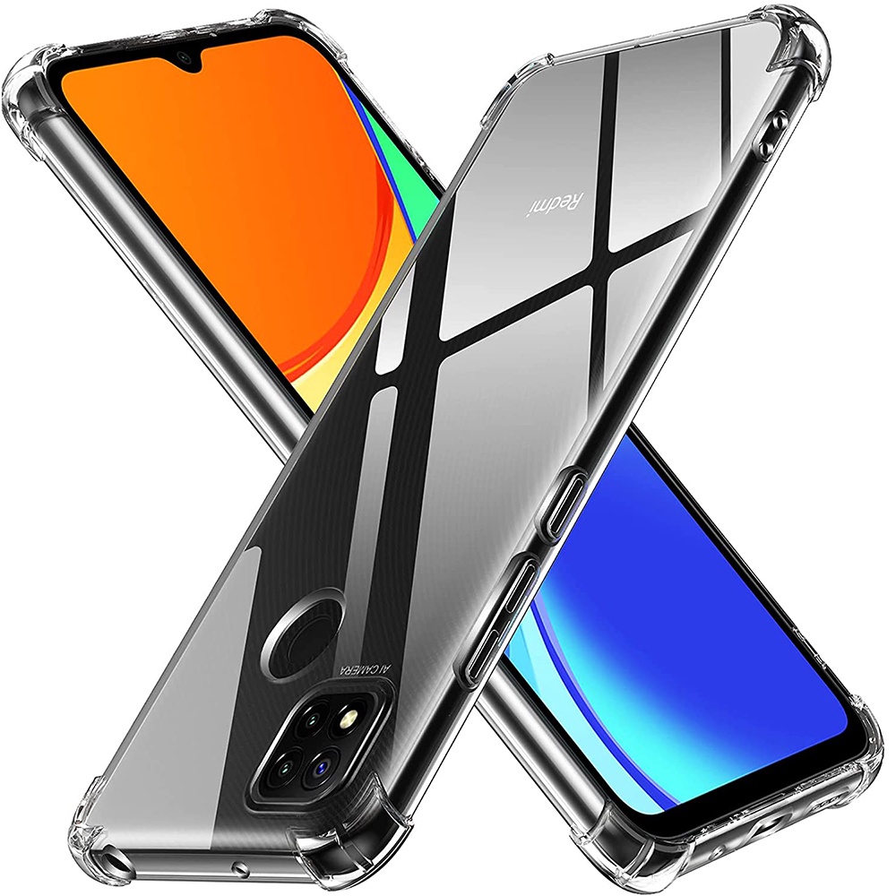 Ốp lưng Xiaomi Redmi Note 7 9 9A 9C 9T 10 10A 4G 11T 11 Lite Poco M4 Pro 11S 5G Silicone Trong suốt Chống sốc