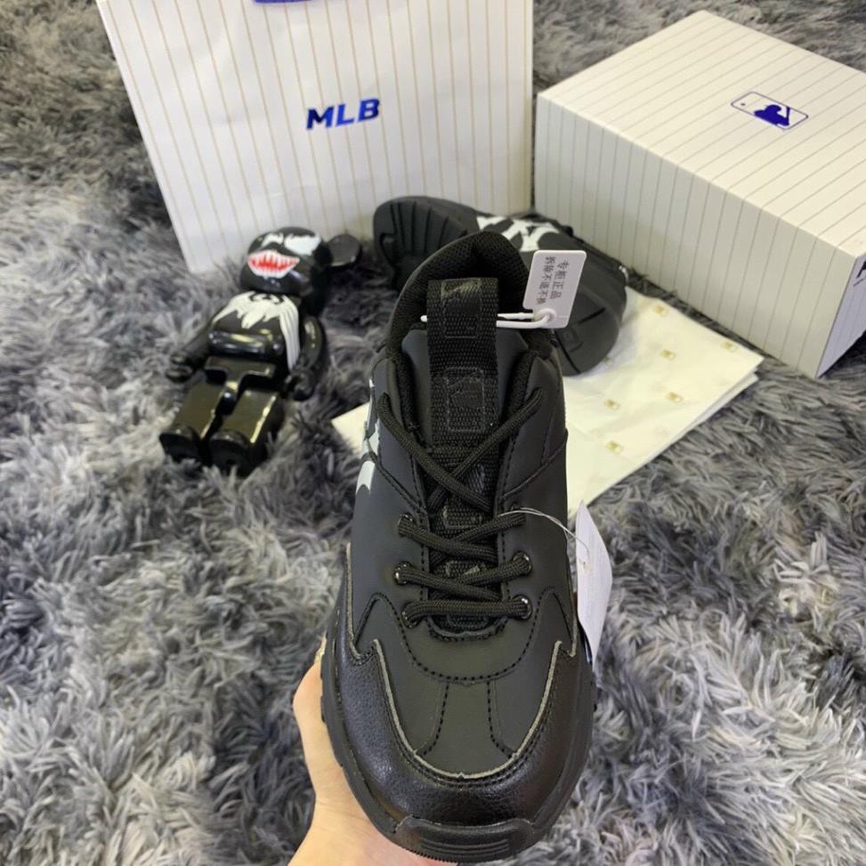 Giày thể thao nam nữ đế cao NY đen chữ trắng,Giày 𝐌𝐋𝐁 Đen NY Trắng | BigBuy360 - bigbuy360.vn