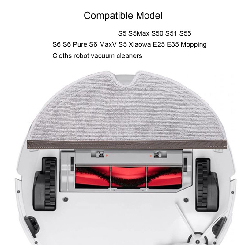 Khăn Lau Thay Thế Cho Robot Hút Bụi Roborock S5 S6