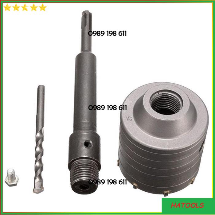 Mũi khoan rút lõi bê tông - Mũi khoét tường gạch - Mũi khoan tường bê tông mũi khoét lỗ điều hòa phi 30 60 90 QE208
