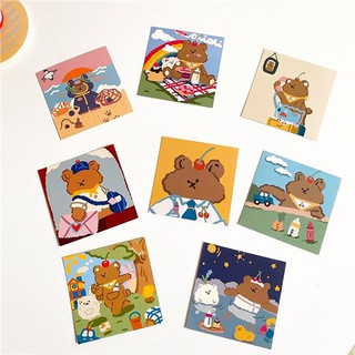 Set 8 Tấm Postcard Dễ Thương