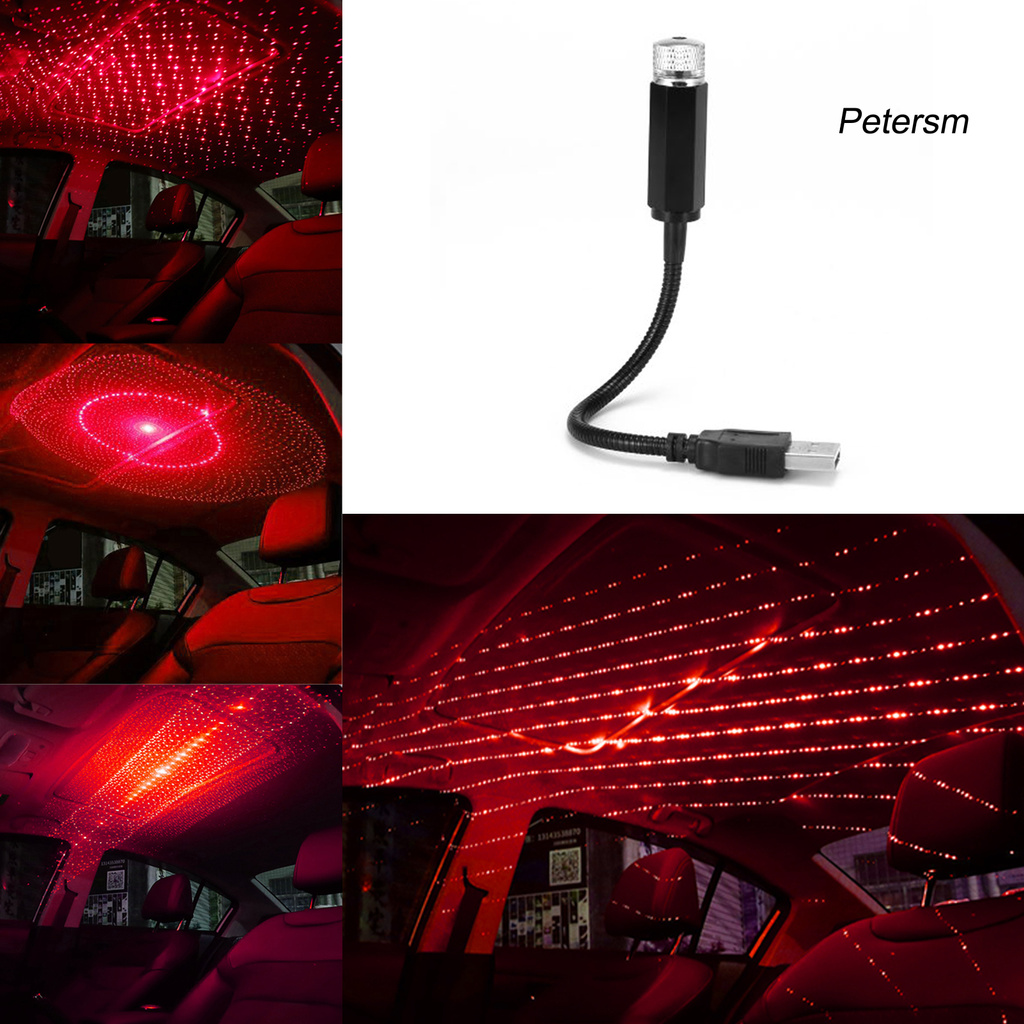 Đèn Led Gắn Trần Trang Trí Nội Thất Xe Ô Tô