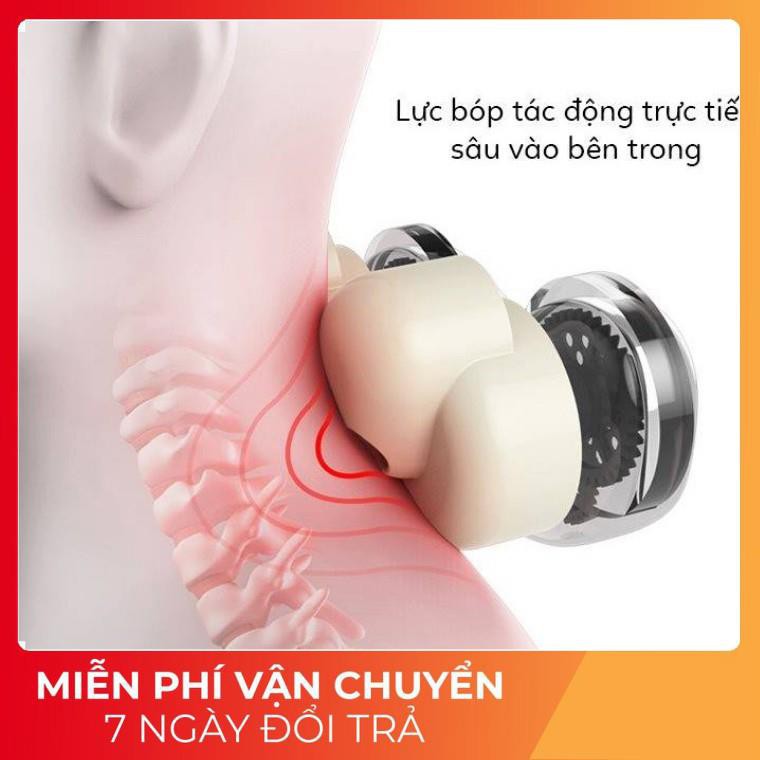 Gối massage cổ vai gáy U-shaped chính hãng [Chuyên dụng cho dân VP]