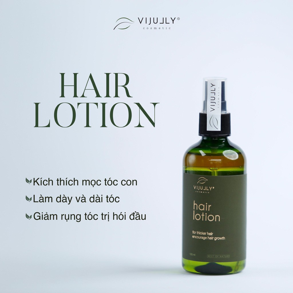 Tinh Dầu Bưởi Hair Lotion VI JULLY COSMETIC Chính Hãng Kích Mọc Tóc, Ngăn Rụng Tóc, Dưỡng Ẩm