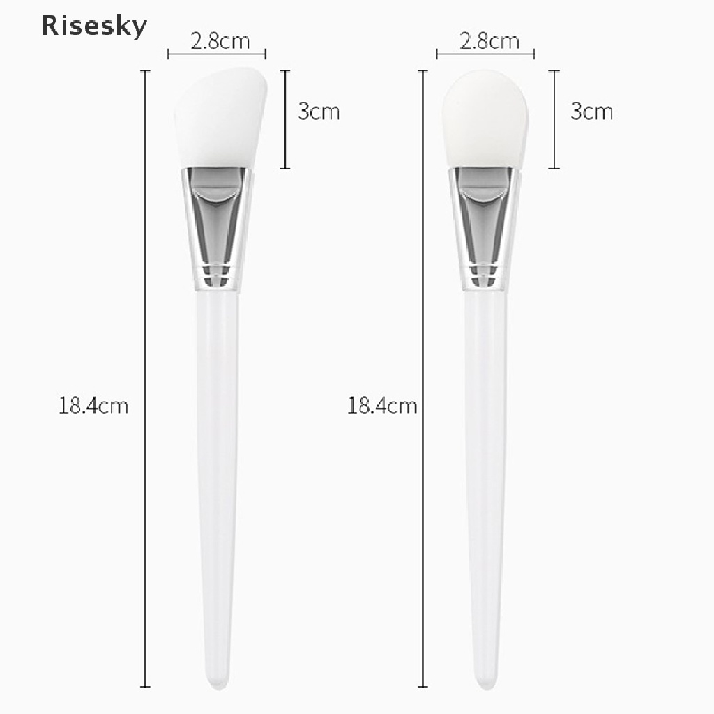 (Hàng Mới Về) Cọ Silicone Quét Mặt Nạ Làm Đẹp Chuyên Nghiệp DIY