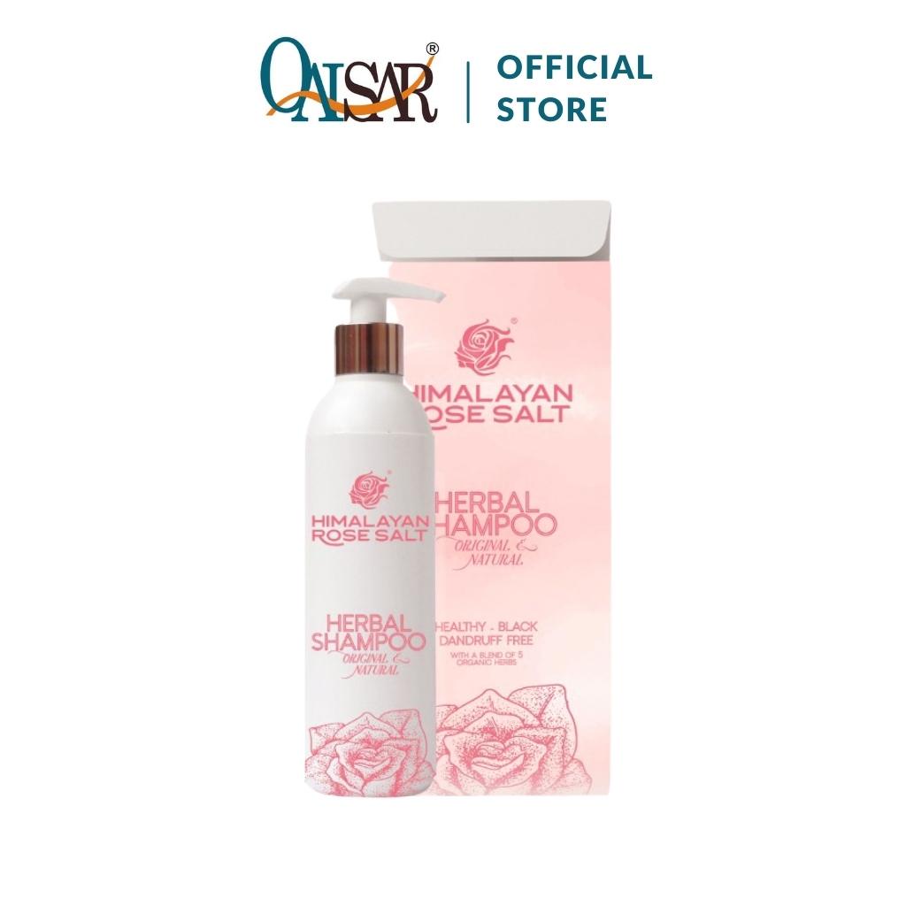 Dầu gội thảo dược Himalayan QAISAR Rose Salt loại bỏ gầu, nấm ngứa - 200ml