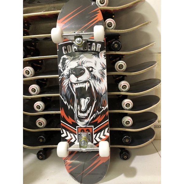 Ván trượt Skateboard chịu lực lên đến 100kg MẶT NHÁM ĐEN ĐẲNG CẤP