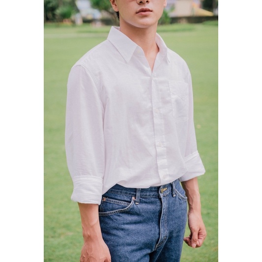 SƠ MI LINEN OVER - NAM NỮ FORM RỘNG - NOIR STUDIOS