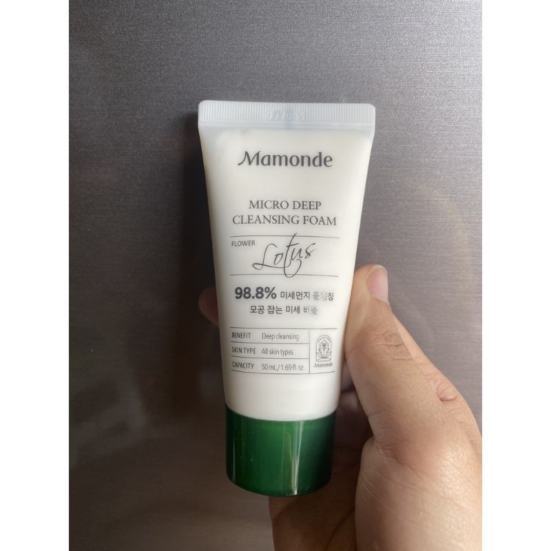 SỮA RỬA MAMONDE MICRO DEEP CLEANSING FOAM 50ML