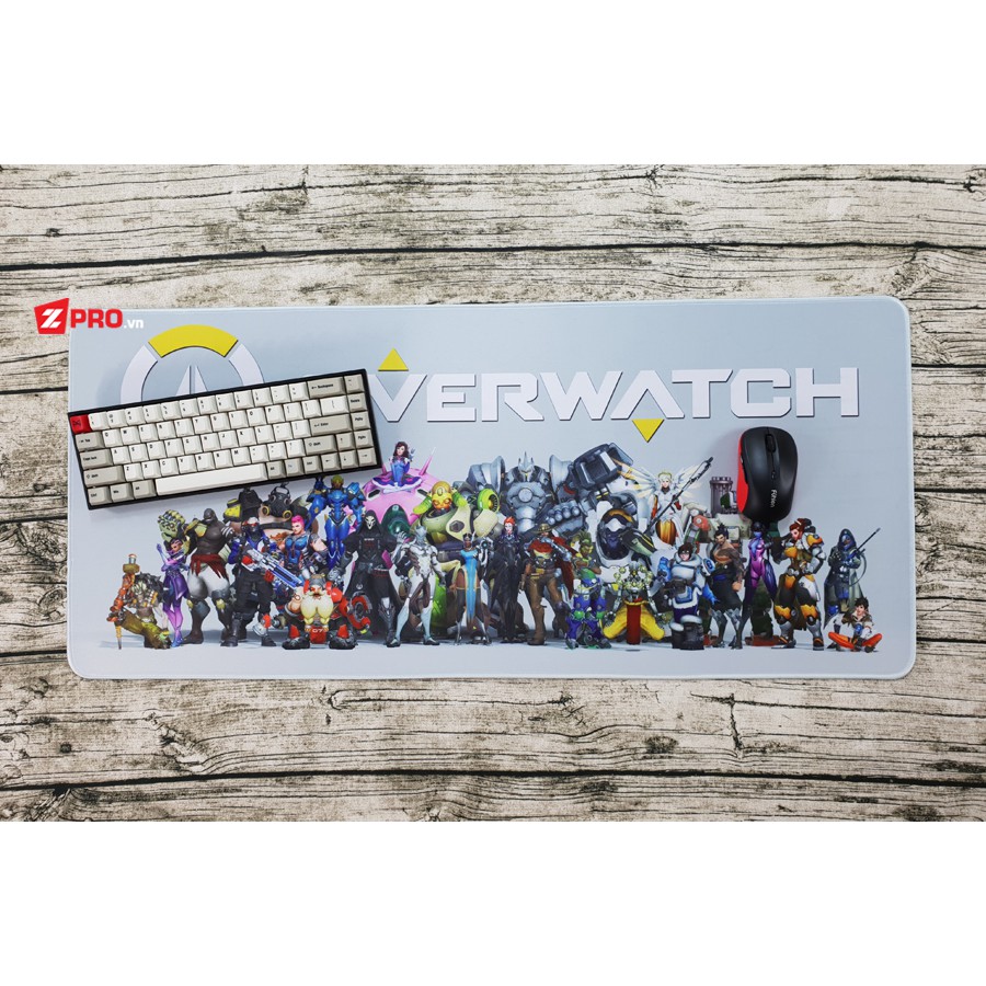 Lót chuột Overwatch Full Hero 90x40