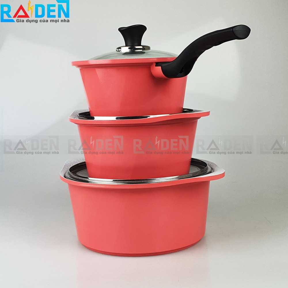 Nồi quánh đúc Ceramic đáy từ Greencook GCS02-18IH / 18cm, GCS02-20IH / 20cm, GCS02-24IH / 24cm