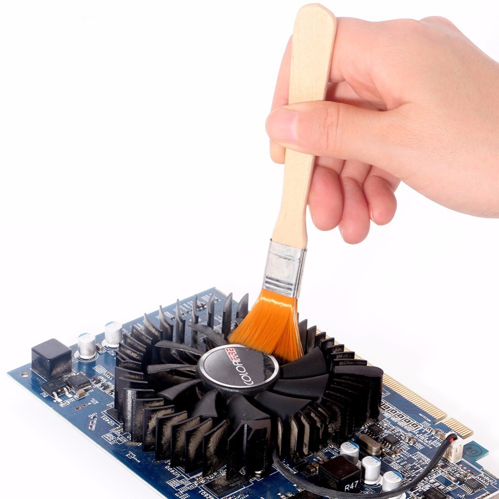 Bàn Chải Nylon Mềm 13cm Vệ Sinh Bàn Phím Máy Tính Điện Thoại Pcb