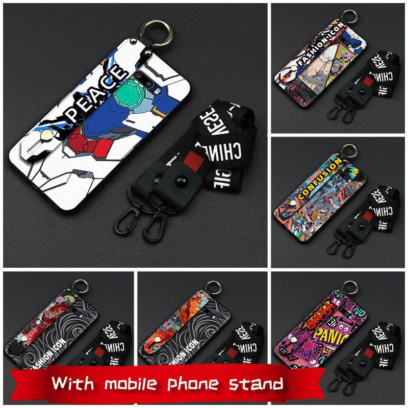 For Man Wristband Phone Case For LG V50S New Anti-dust For Woman Soft FashionDesign Graffiti Anti-knock